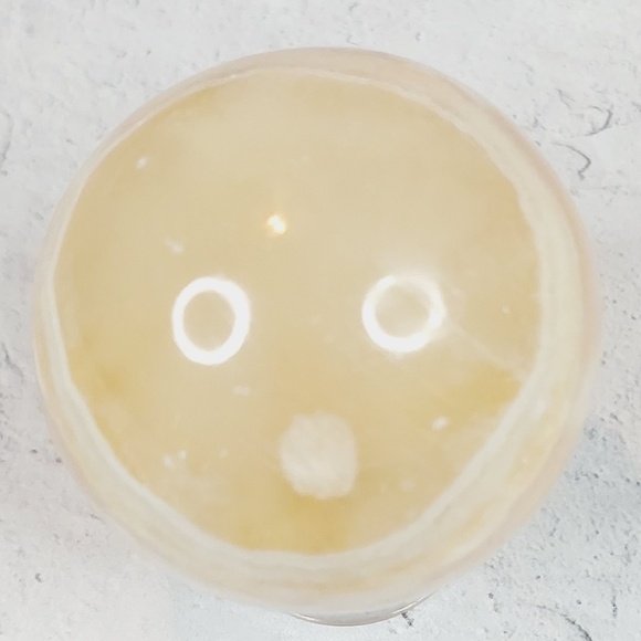 Yellow Onyx Sphere | Clarity • Confidence • Joyful Energy - Picture 5 of 6